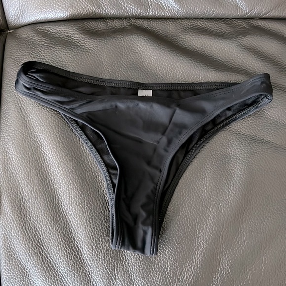 NBW 2piece Black and Gold Swim set - Picture 3 of 3